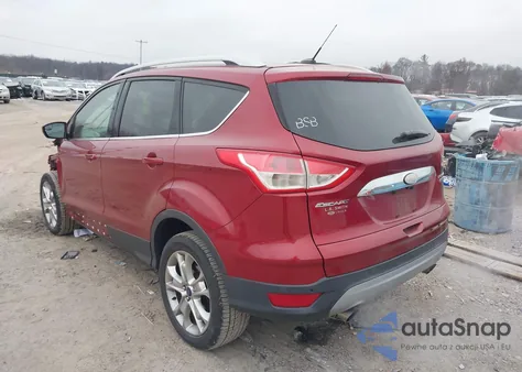 2014 Ford Escape Titanium z USA, uszkodzony, nr VIN 1FMCU0JX9EUE32840